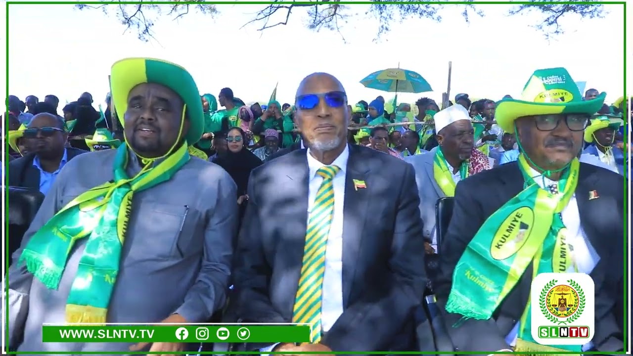 Madaxweynaha JSL Muuse Biixi Cabdi Ka Qayb Galey Dhoola tuska Taageerasha Kulmiye Ee Degmadda DILA.