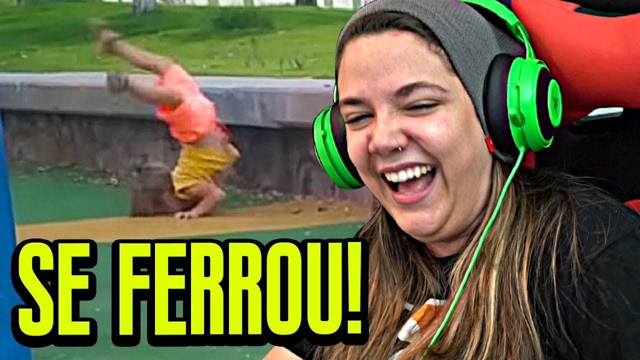 REAGINDO AS PESSOAS QUE SE DERAM MAL!