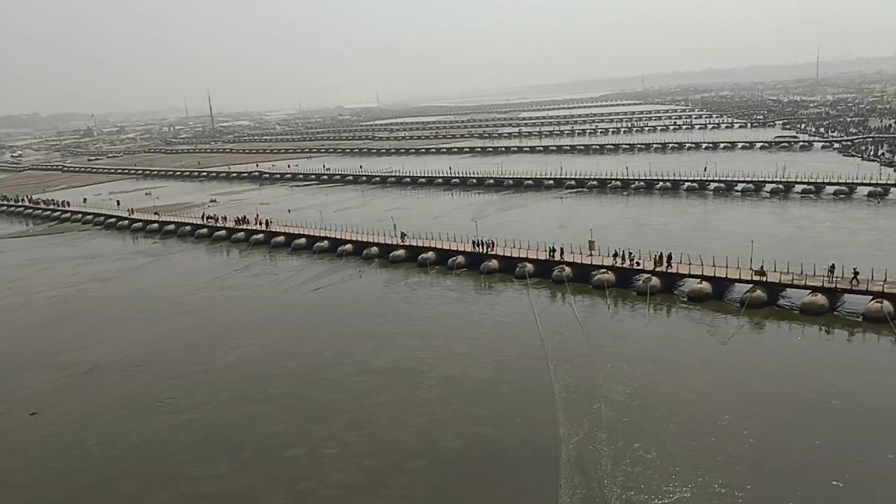 Aaj ke Vlog mein ham aapko dikhayenge bridge Ke upar se Sangam ka najara