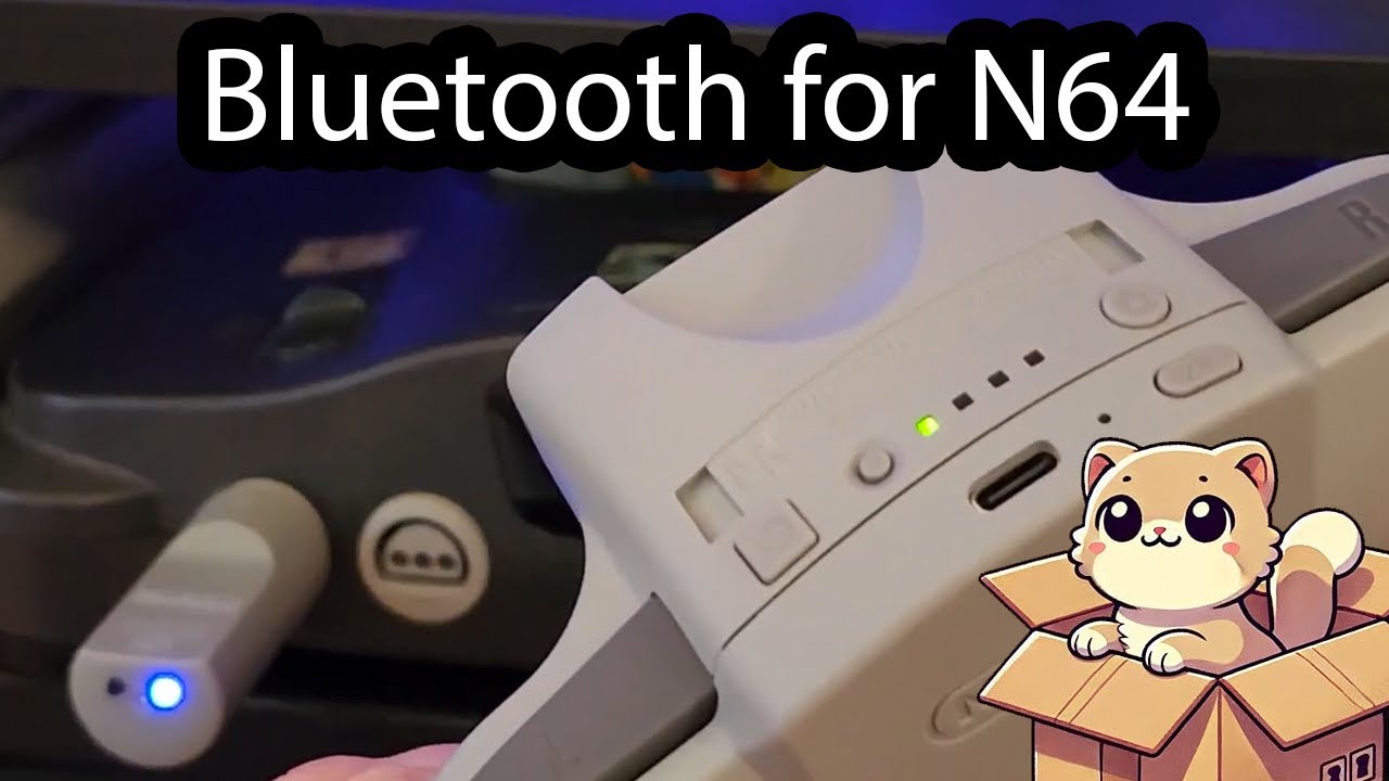 Bluetooth на Nintendo 64 с Blueretro