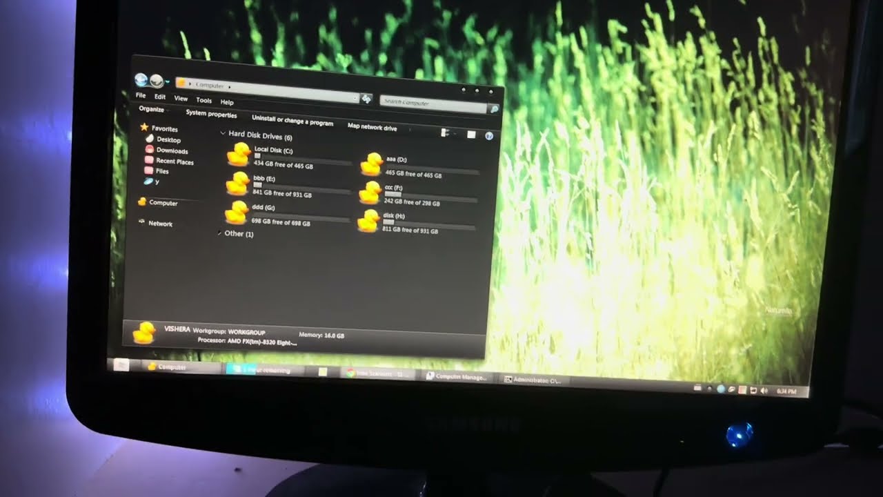Troquei a FONTE do fx 8320 e mais…