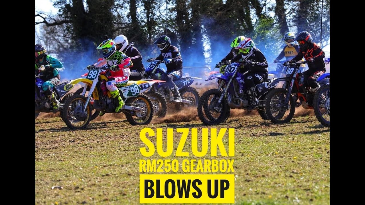 1996 RM250 gearbox BLOWS UP