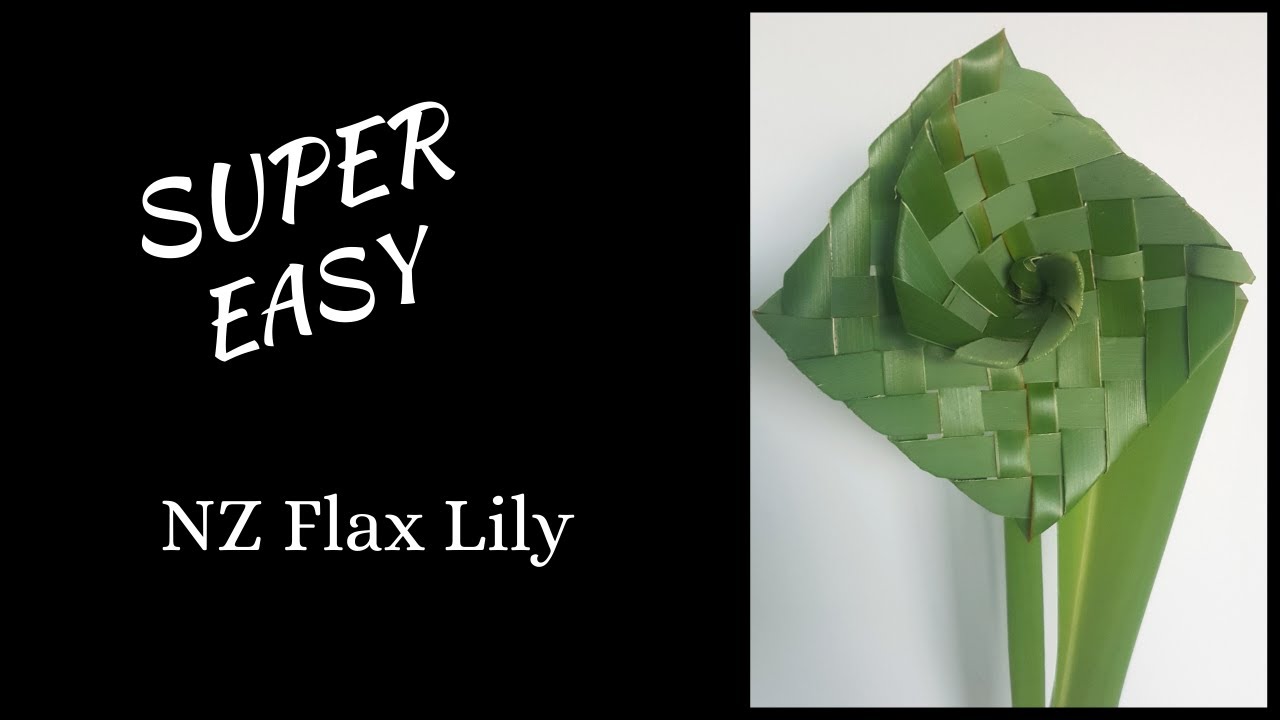How to make a Lily out of Flax