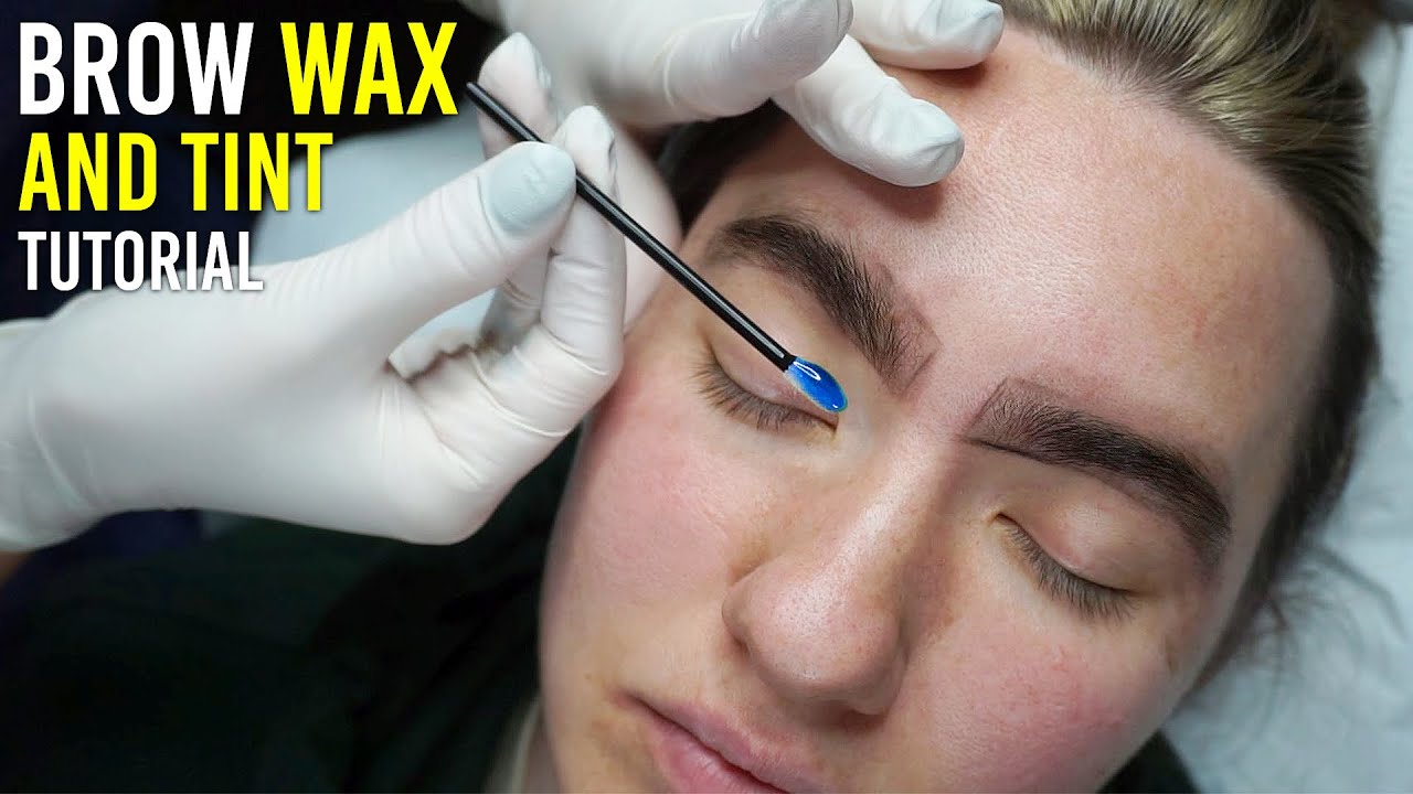 Brow Wax and Tint Tutorial | Easy To Follow Guide