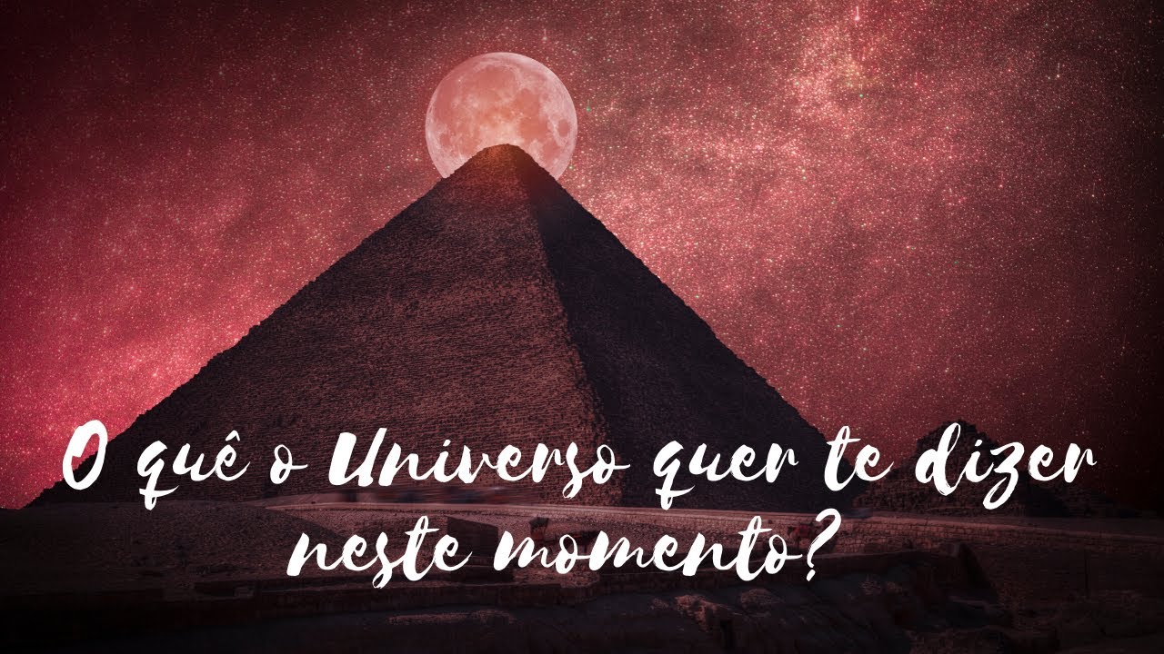 O quê o Universo quer te dizer neste momento? Sintonize-se e receba uma mensagem da Espiritualidade!