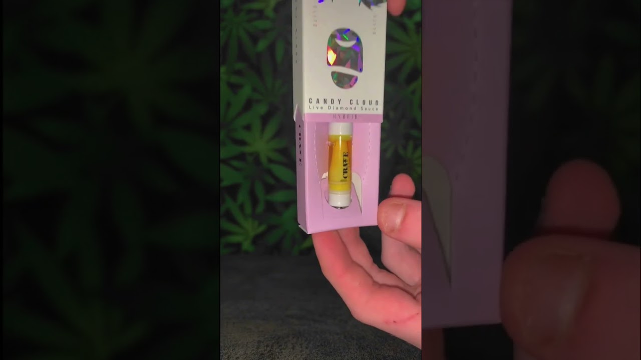 Crave Meds Live Diamond Sauce Cartridge 💎 Candy Cloud 🍬☁️ from SmokeThraxTheBrand