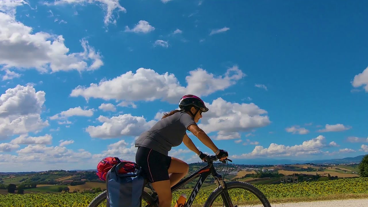 Italia coast to coast in bicicletta: tappa 02 da Osimo a Treia