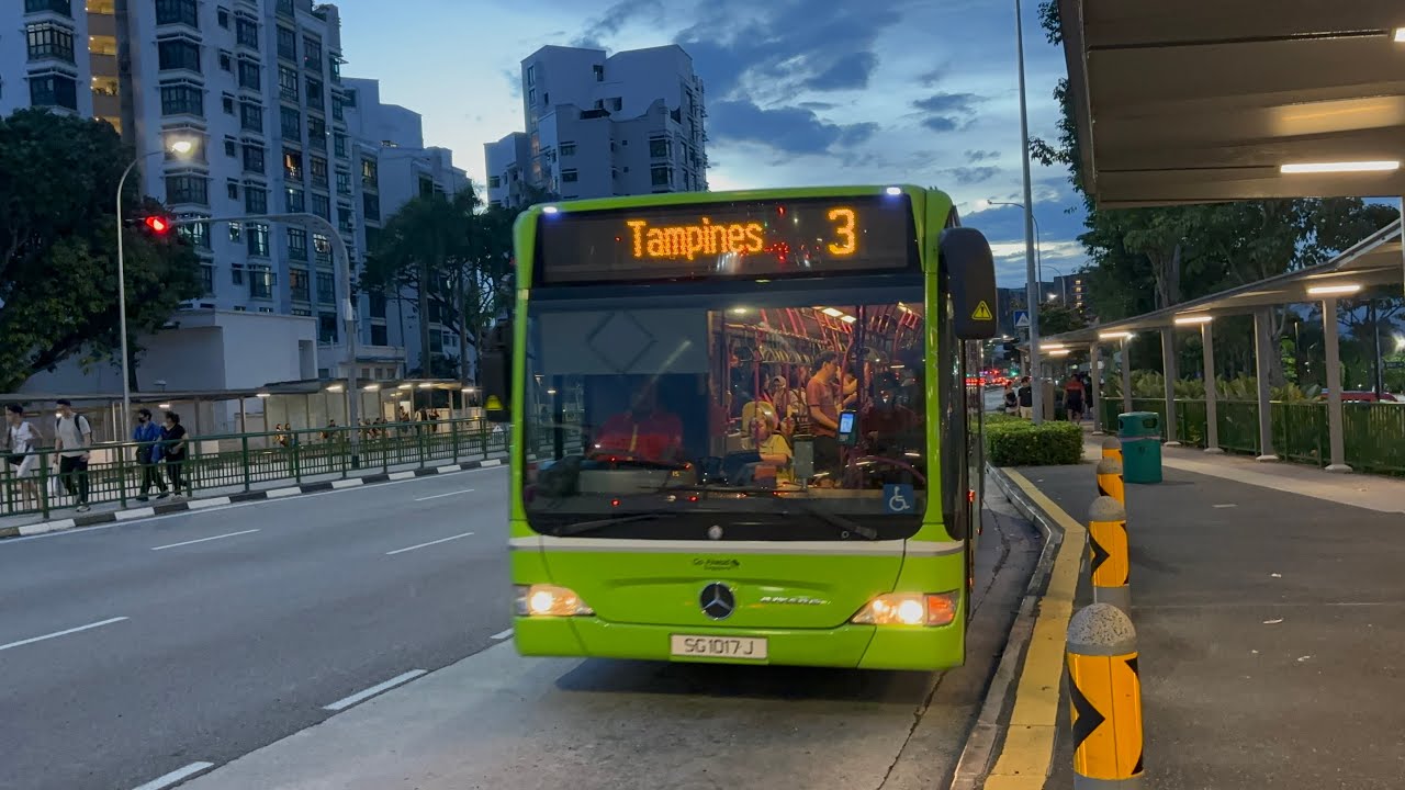 Go-Ahead SG Mercedes-Benz O530 Citaro (Batch 3) SG1017J on Service 3
