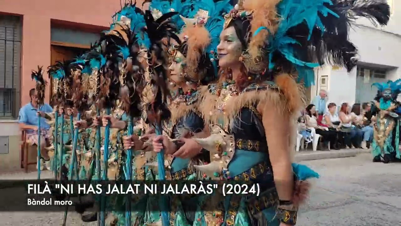 ENTRADA DE BANDES I DESFILADA DE MOROS I CRISTIANS SANT ROC 24 ALBALAT DE LA RIBERA 1080p