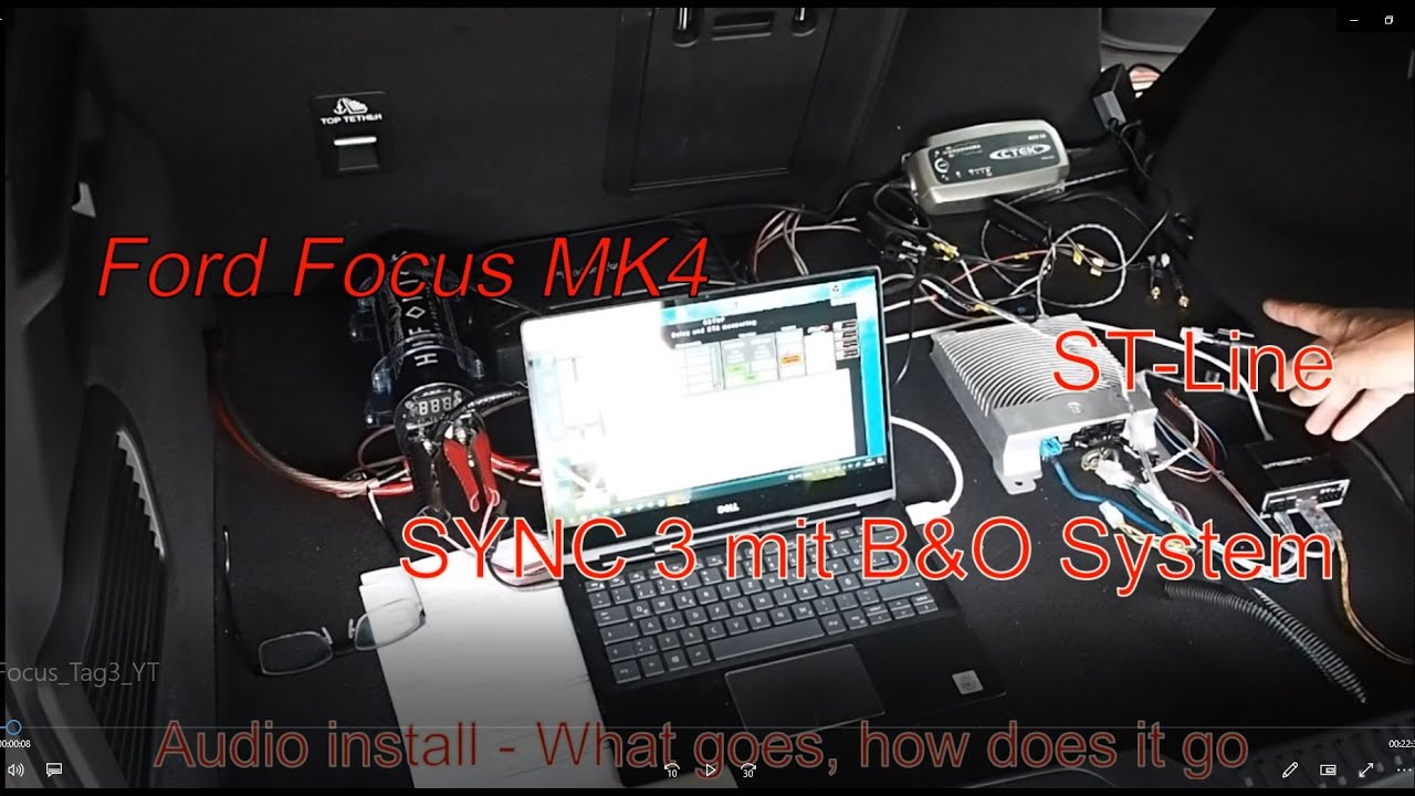 Ford Focus MK4 ST-Line with B&O - Day 3 on the way to the Sound Upgrade