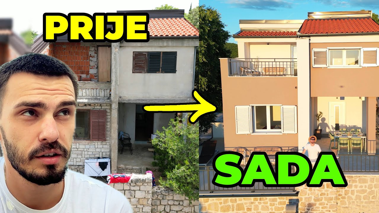 Renovacija kuće na moru! *CIJELI PROCES*
