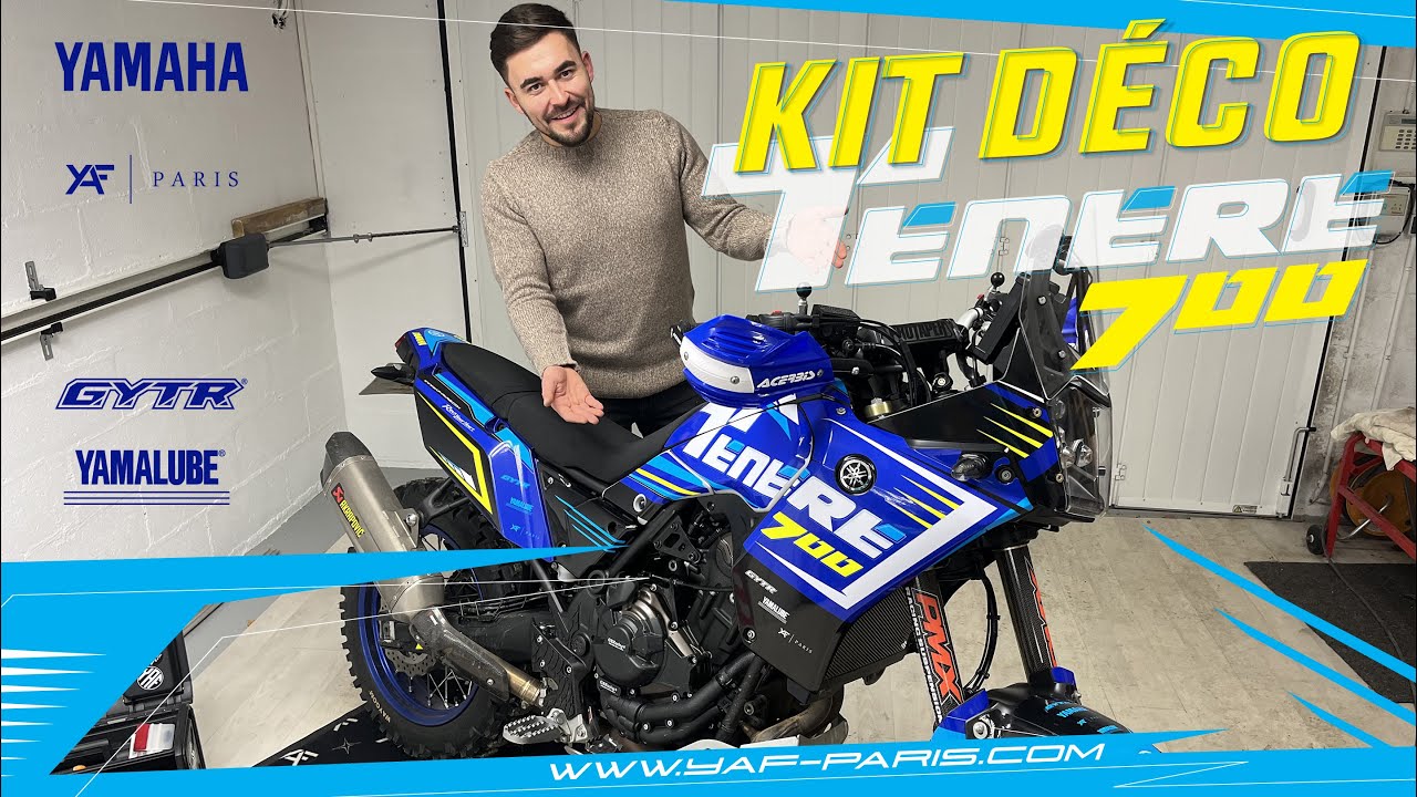 Je crée et pose un kit deco de Tenere 700 100% Off Road ! 😱🔥