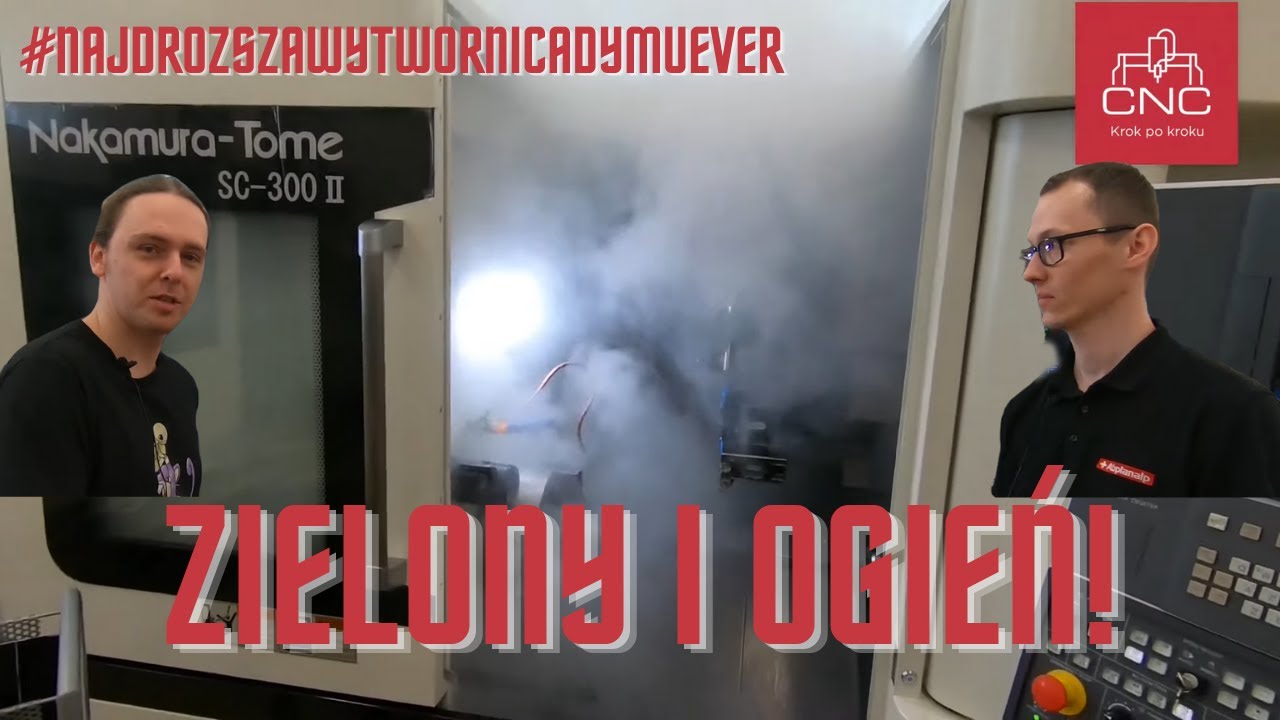 Jaki wiór może wziąć ta tokarka? KAŻDY! #najdroższawytwornicadymuever Nakamura SC300