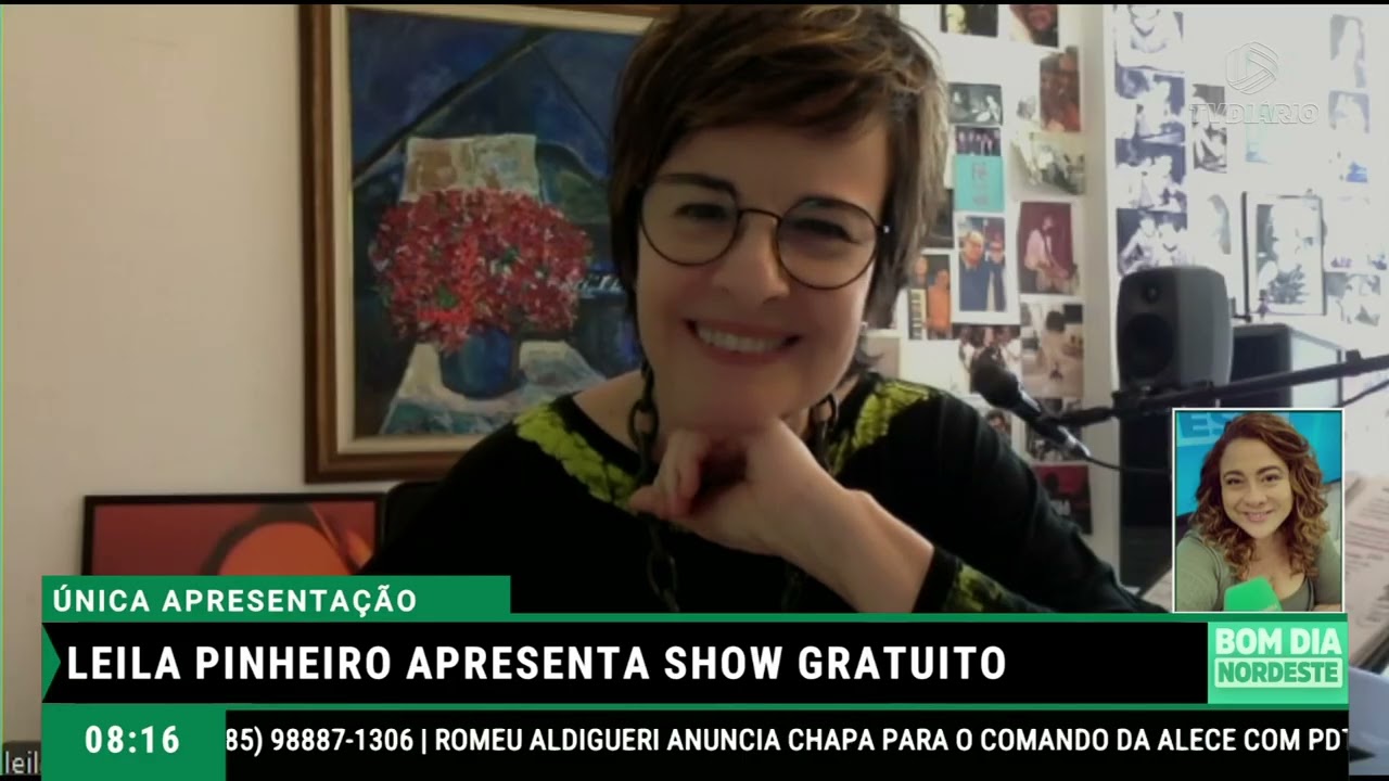 Daniella de Lavôr entrevista Leila Pinheiro