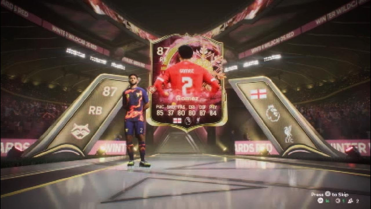 Completing the Winter Wildcards Joe Gomez SBC in FC 26