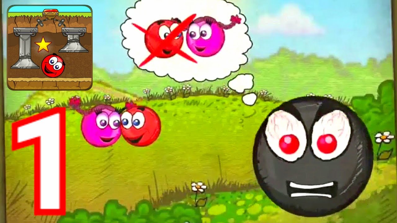 Red Ball 3: Jump For Love-(Gameplay 1)-Niveles Del 1 Al 12