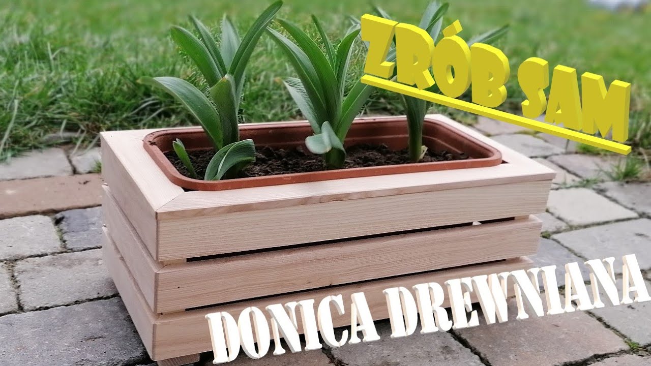 Donica drewniana jak zrobić - budowa krok po kroku #  Build your own Tall Wood Planters