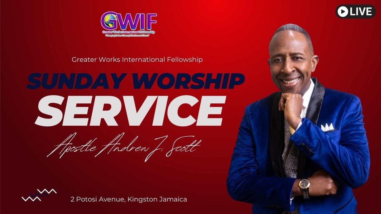GWIF Sunday Worship Service Part 2 -(WE DO NOT OWN THE RIGHTS TO THE SONGS PLAYED)