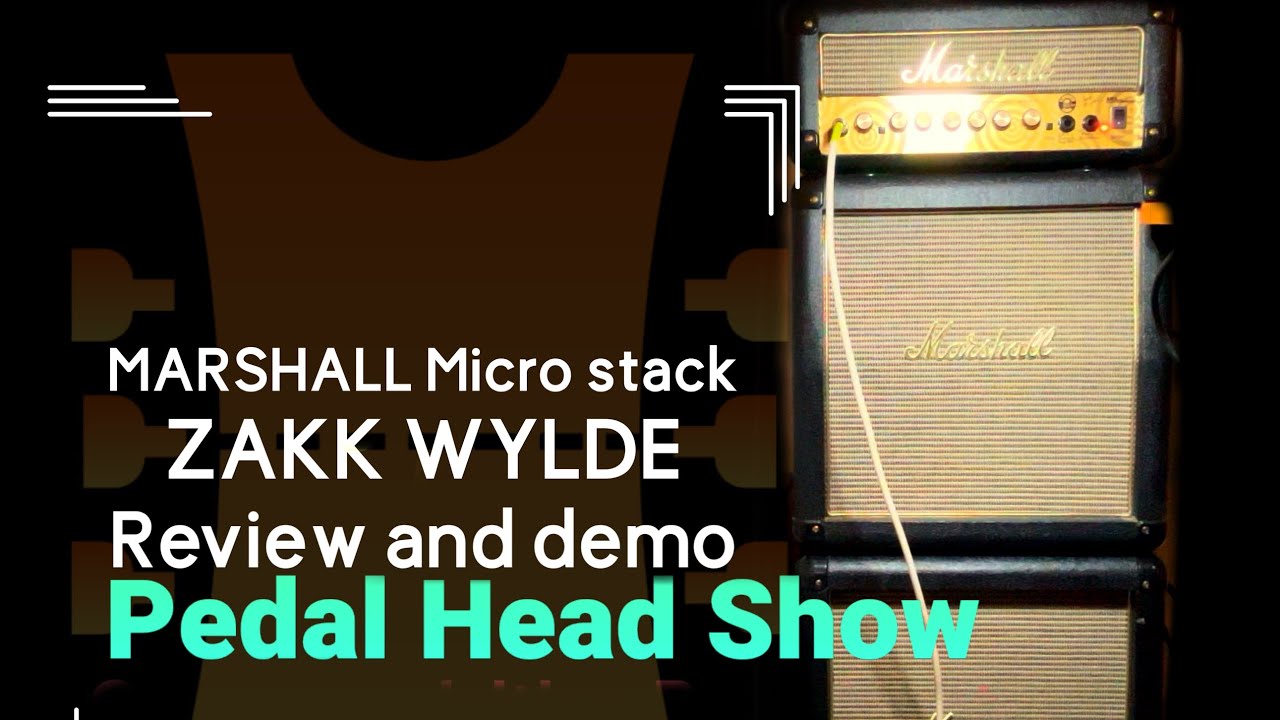 Marshall Micro Stack Zakk Wylde MG15MSZW Review/Demo