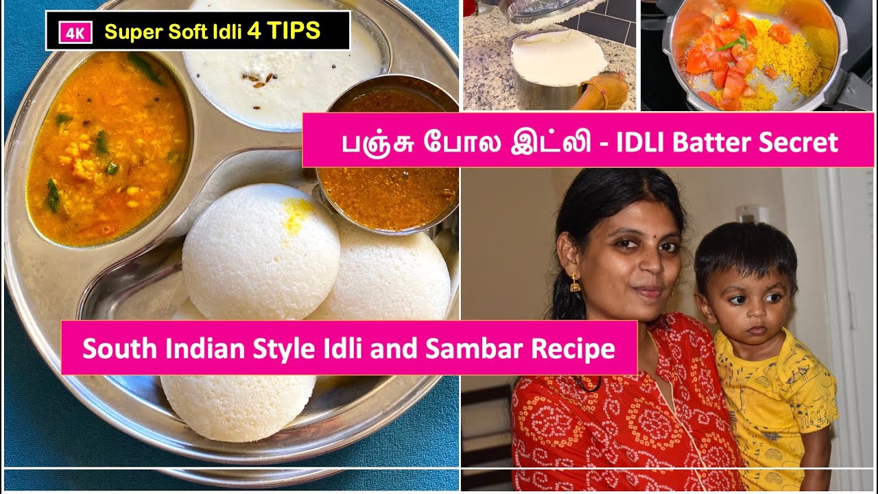 Make Soft Idli with 4 important Tips / பஞ்சு போன்ற இட்லி / Idli and Dosa Batter / Kala's Kitchen