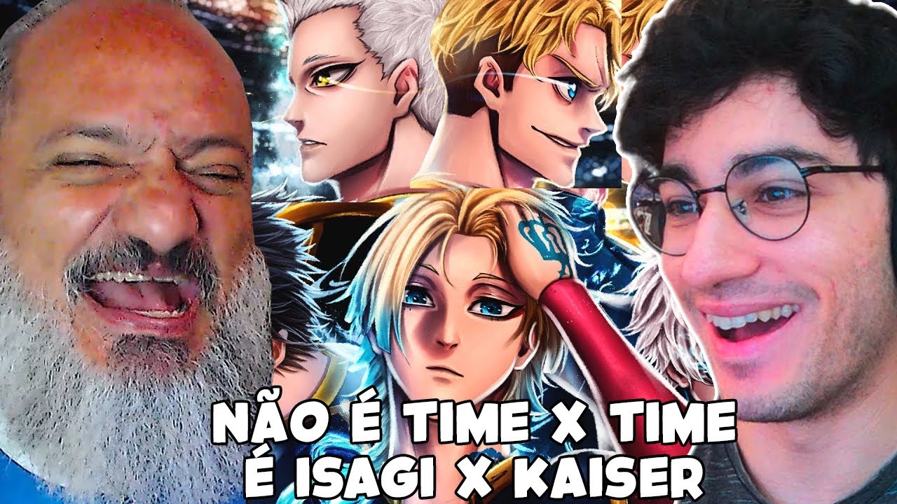 NOAH TA ANOS NA FRENTE KKKK - Bastard X Manshine City (Blue Lock) | Liga Neo Egoísta PT 2 | REACT