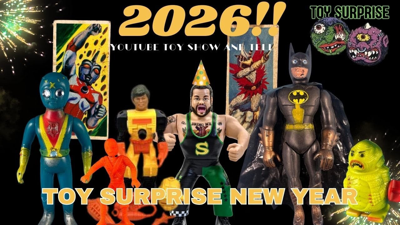 С Новым 2026 годом! От Toy Surprise, эпизод 83. Мы нашли это в последнюю неделю 2025 года.