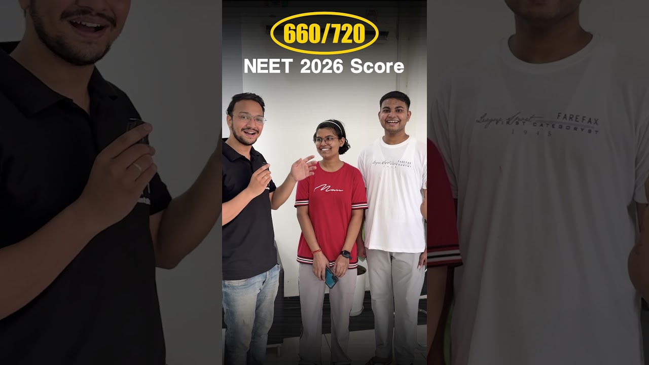 660/720 Marks in NEET 2026 | NEET Result #neet2026 #toppers #neetmotivation #neetexams #aspirants