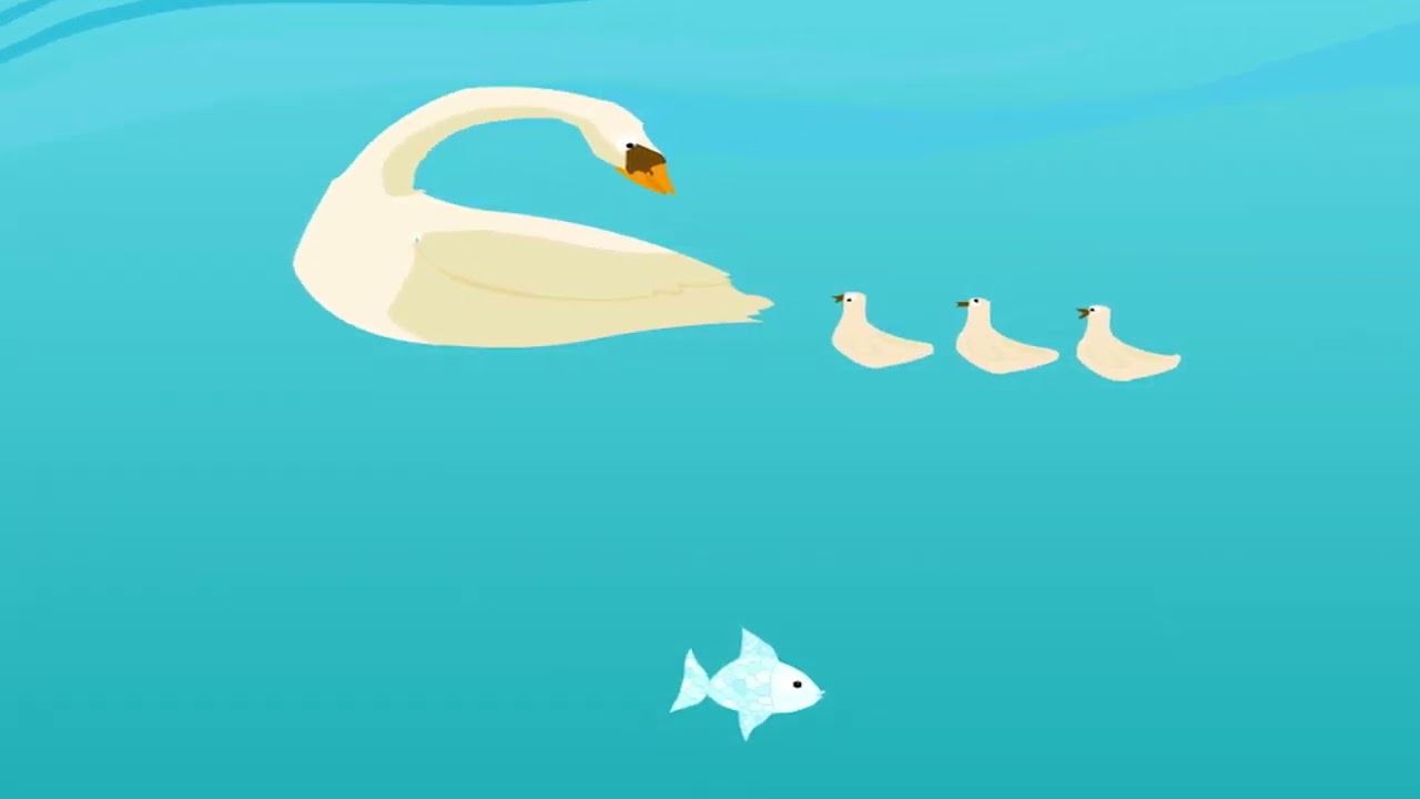 Un poisson au fond d'un etang 🐟 - Comptine pour Enfants ! CHANSONS Z'ENFANTINES