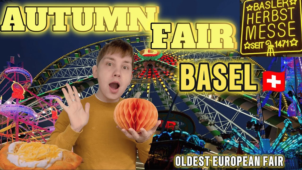 Basel Autumn Fair 2025 🎡 | Europes Oldest & Most Magical Autumn Festival!