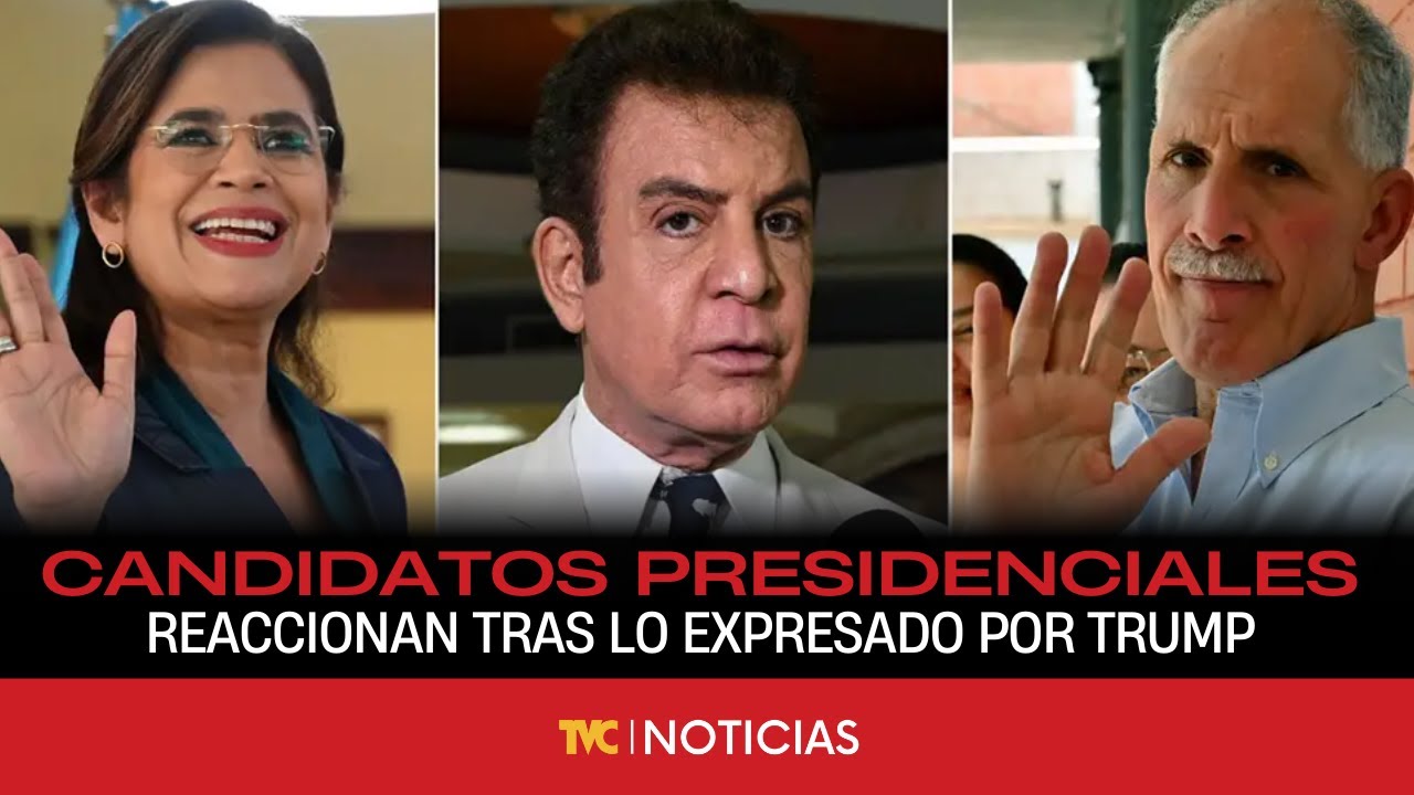 Candidatos presidenciales reaccionan tras lo expresado por Trump de cara a las elecciones&nbsp;generales
