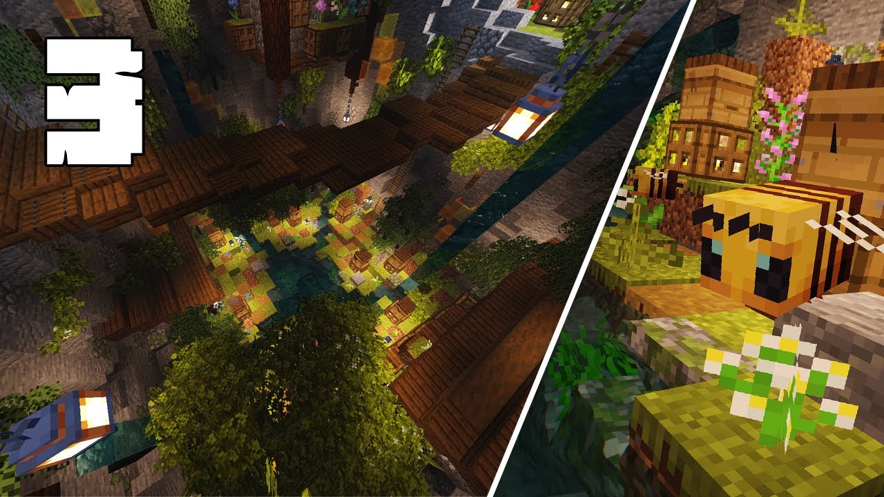 The BEE CAVE || Minecraft Survival - First Light