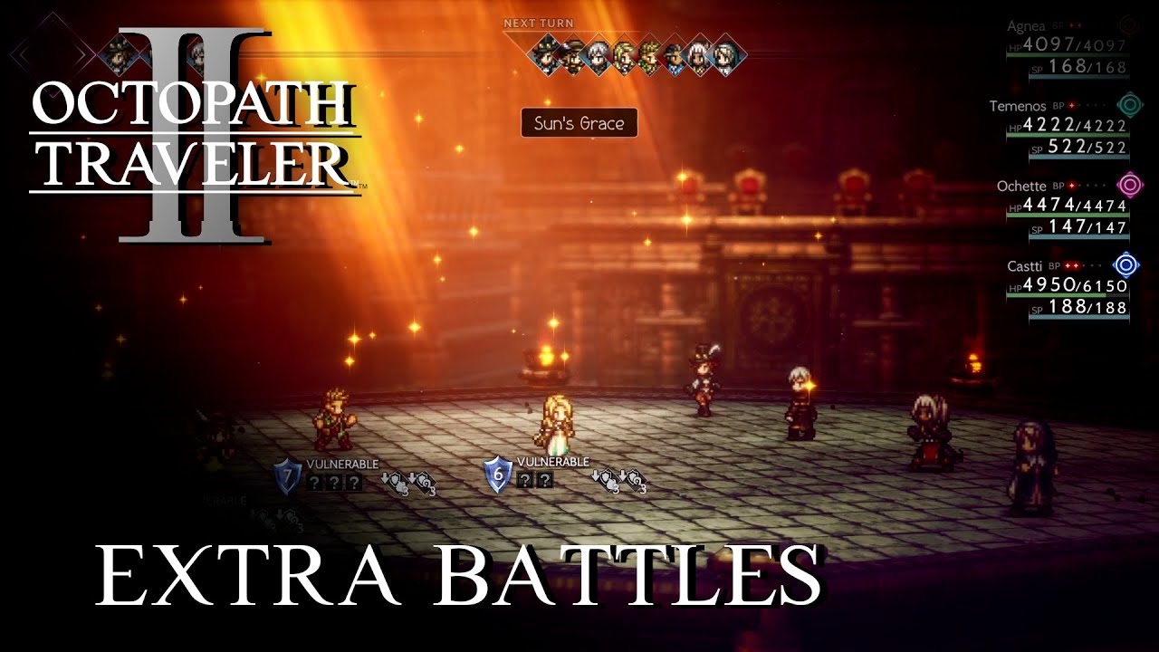 Quick and dirty clear of the Majestic Mysterious Boss — Octopath Traveler II Extra Battles