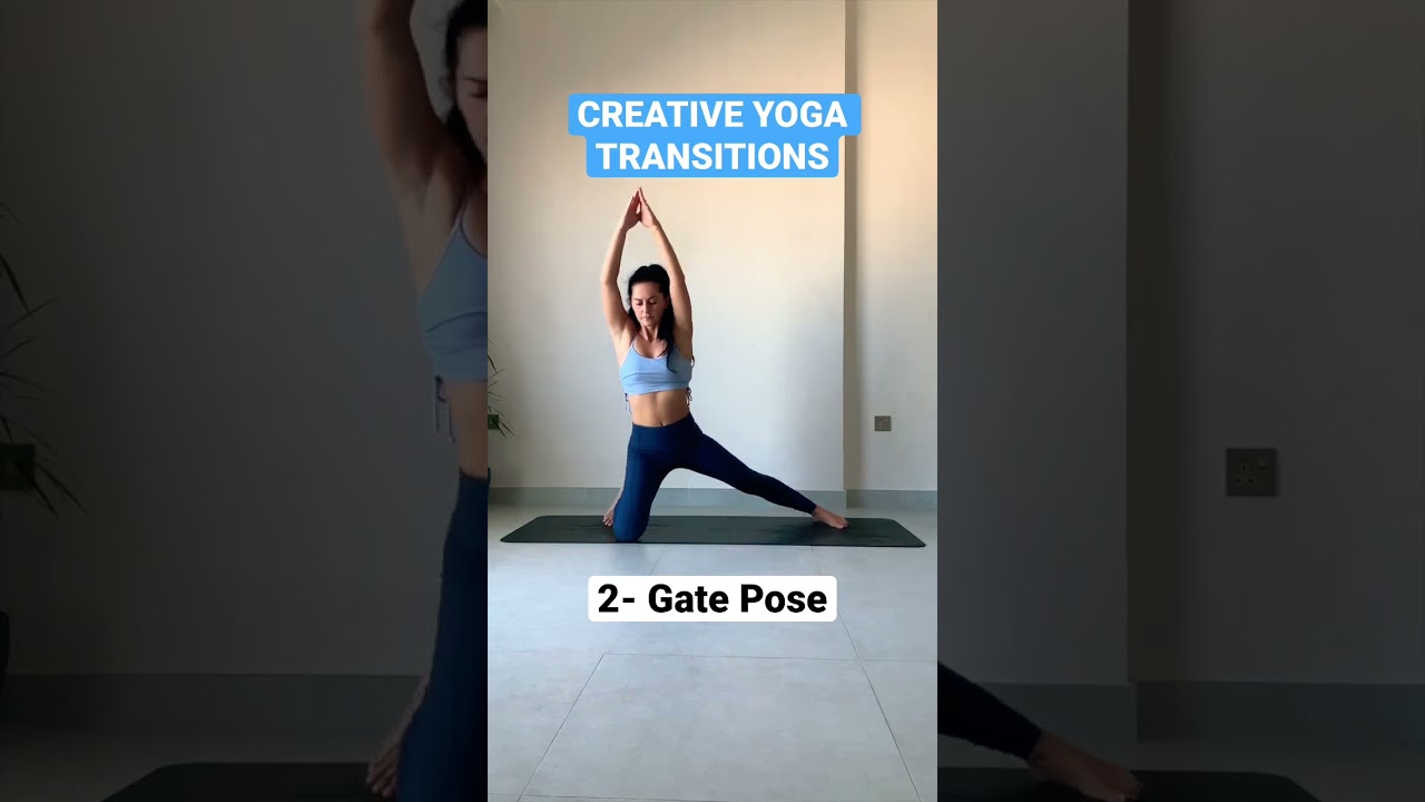 GET CREATIVE WITH YOUR FLOW. And try these skandasana transitions!