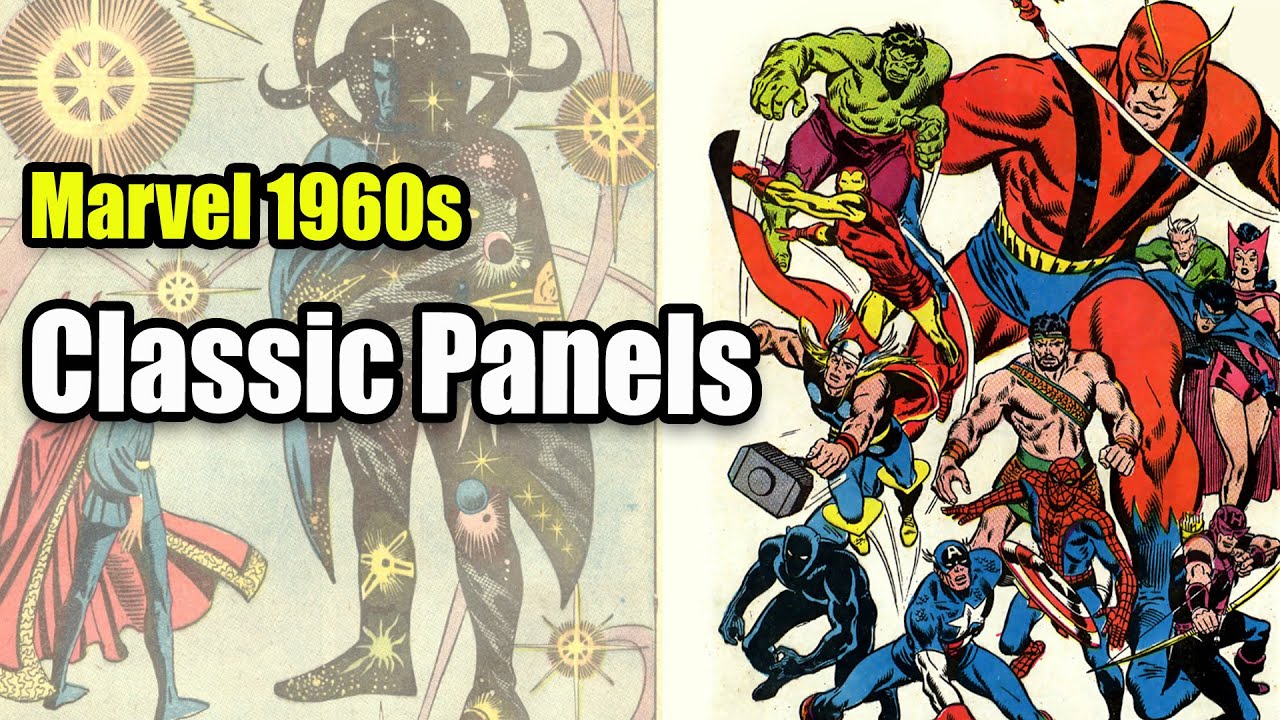 1960s Marvel Classic Panels | The Avengers, Daredevil, Thor and Others