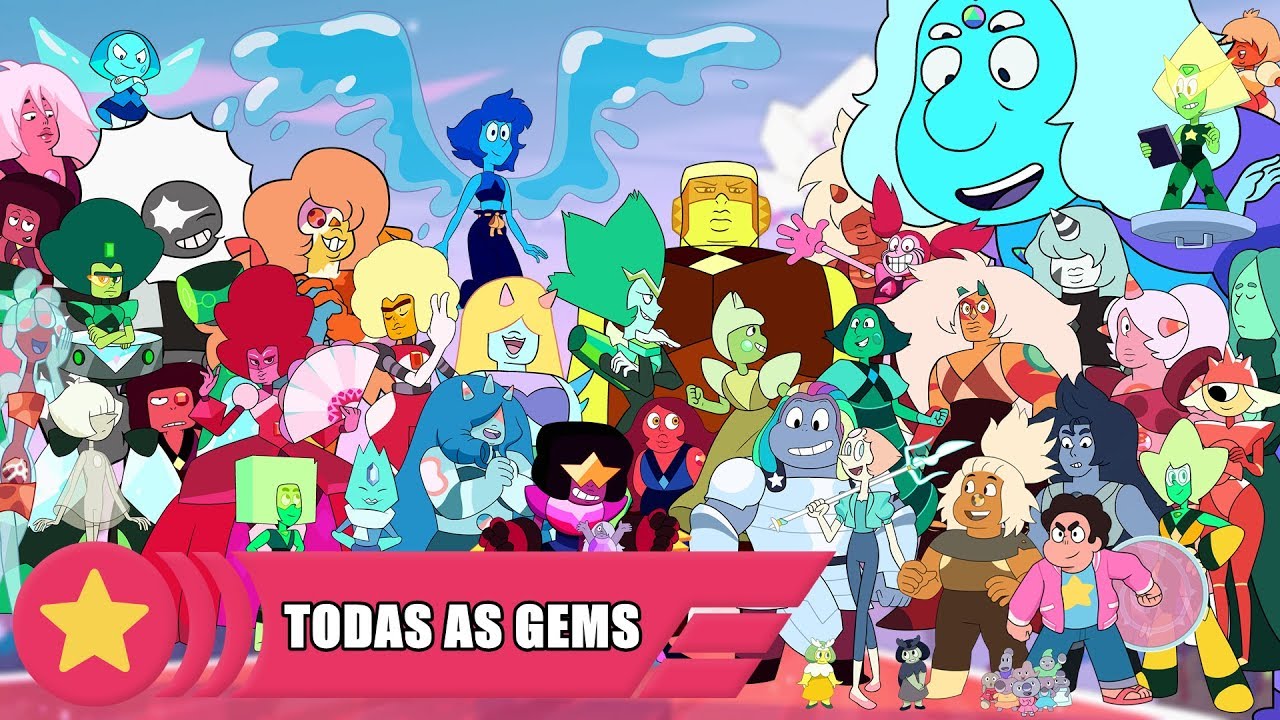 Todas as GEMS de STEVEN UNIVERSE