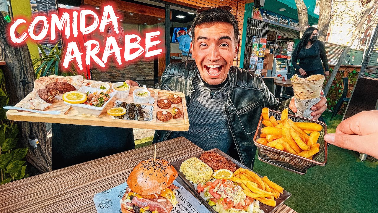 PROBANDO COMIDA ARABE EN LOCAL DE SEGUIDORES | Parte 2