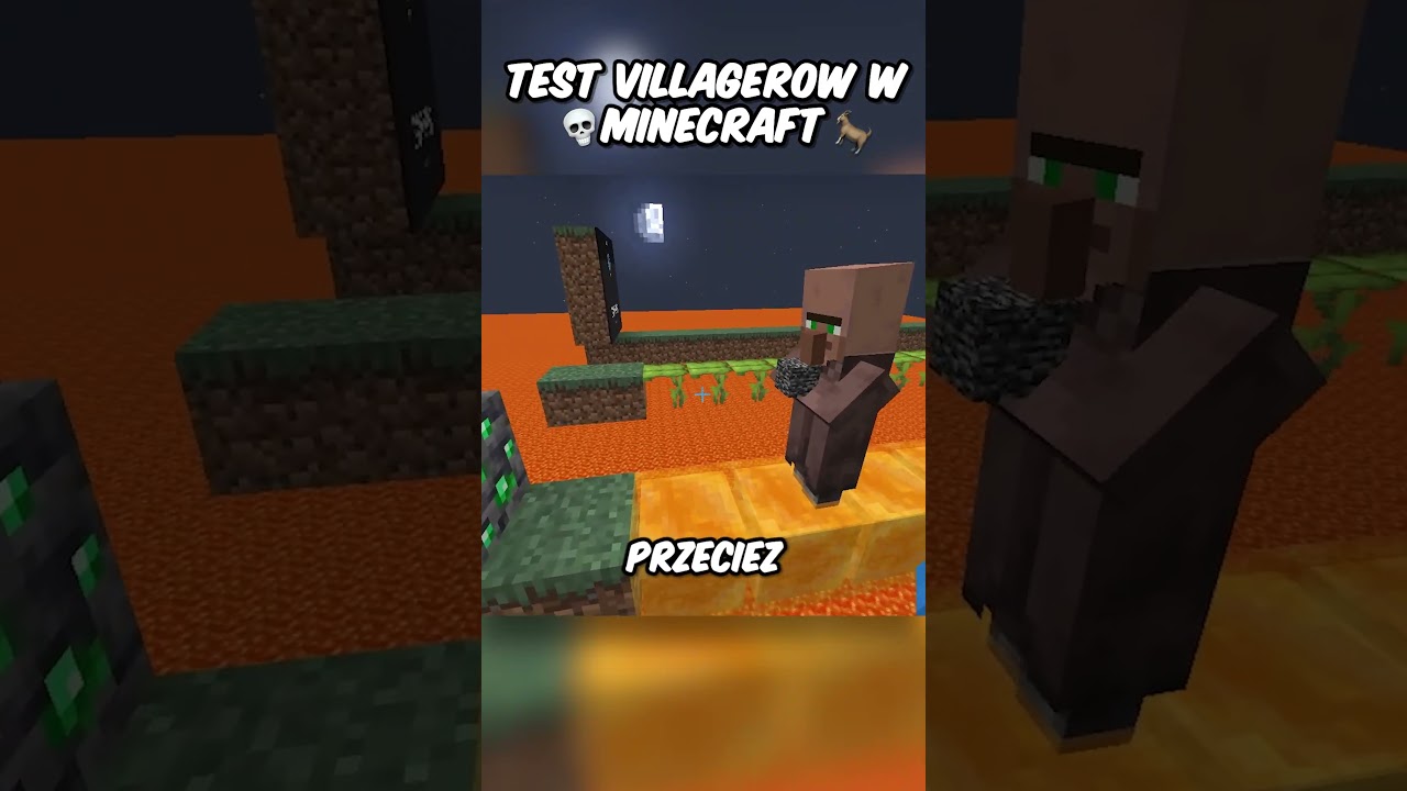 TEST VILLAGER&Oacute;W W MINECRAFT!!!🥀
