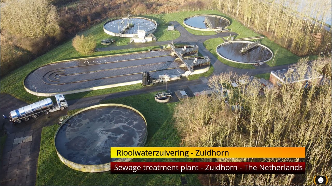 ZUIDHORN- Sewage Treatment Plants (Rioolwaterzuiveringsinstallaties)- Zuidhorn - The Netherlands