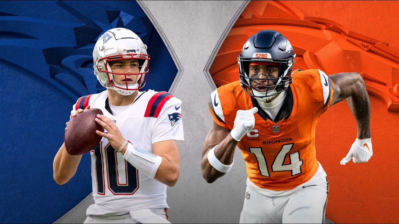 Denver Broncos vs New England Patriots 2025 AFC Championship Game Highlights