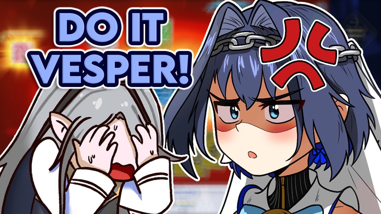 Vesper suffers as Kronii 𝐅𝐎𝐑𝐂𝐄𝐒 him to Win as a Team