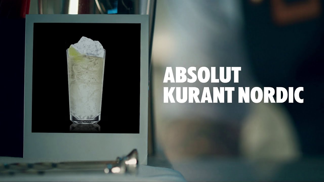 ABSOLUT KURANT NORDIC DRINK RECIPE - HOW TO MIX