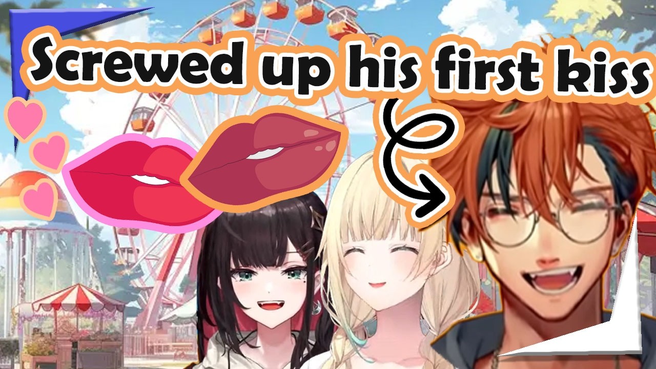 Roberu tells Ema and Yui about his botched first kiss【Holostars EngSub】