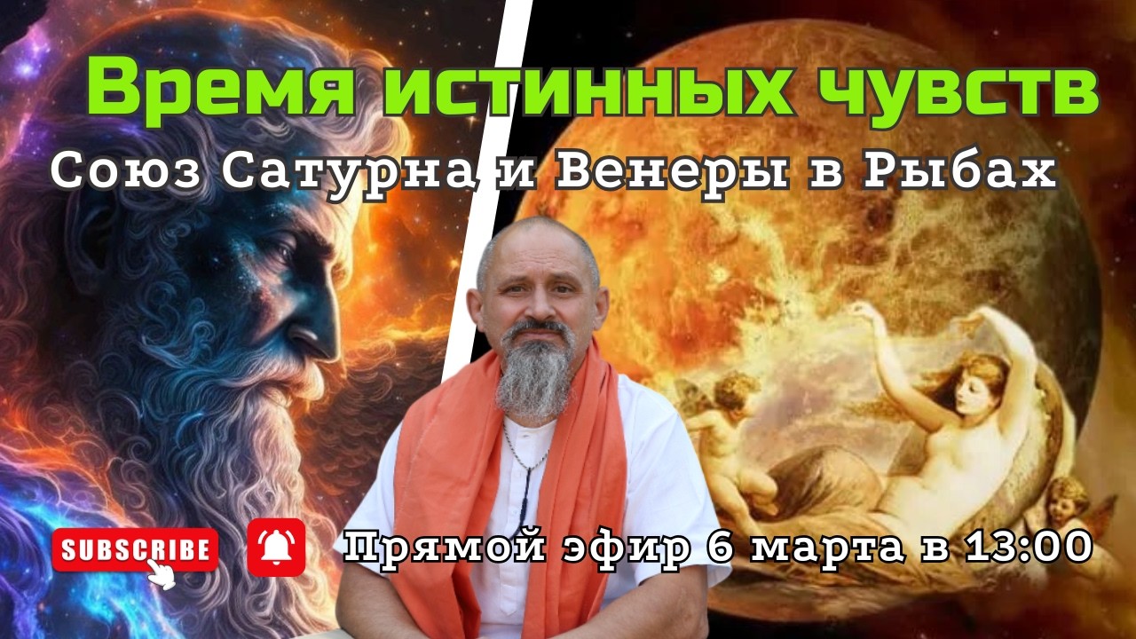 Алхимия зрелой Любви: союз Венеры и Сатурна в Рыбах.Дар экзальтированной Венеры под взглядом Сатурна