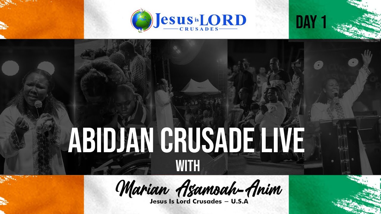 Songon Côte d’Ivoire Gospel Crusade with Evangelist Marian Anim | 22nd April 2025 | Day 1