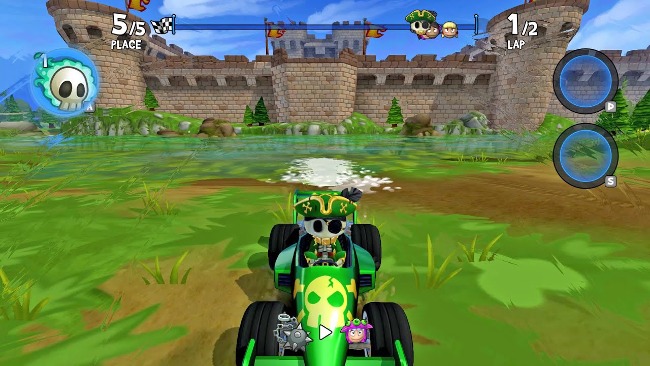 New Outfit MCskelly Vs 4 insane Bosses | Beach Buggy Racing 2 IA 2022