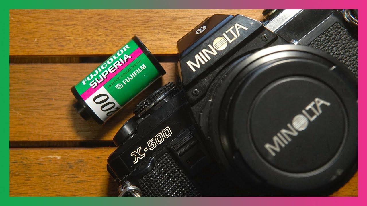 Shooting expired Fuji Superia 200 on the Minolta X-500 - shooting film