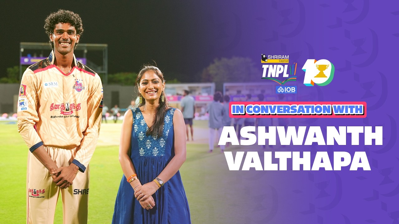 Meet Ashwanth Valthapa | Chepauk Super Gillies | Shriram Capital TNPL 2026