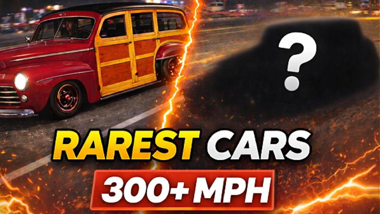 Top 5 RAREST Cars in Forza Horizon 5 + Their MAX Speed