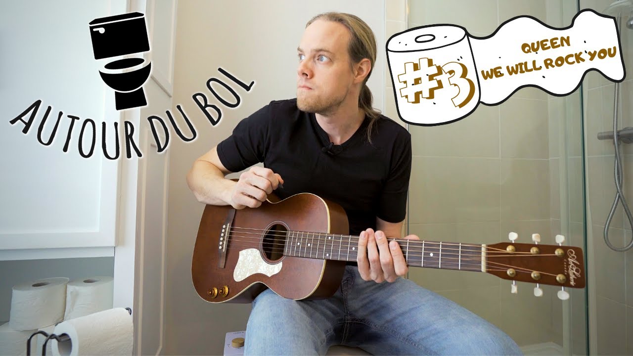 APPRENEZ CE RIFF EN QUELQUES MINUTES - WE WILL ROCK YOU (QUEEN) - Autour du Bol Épisode #3