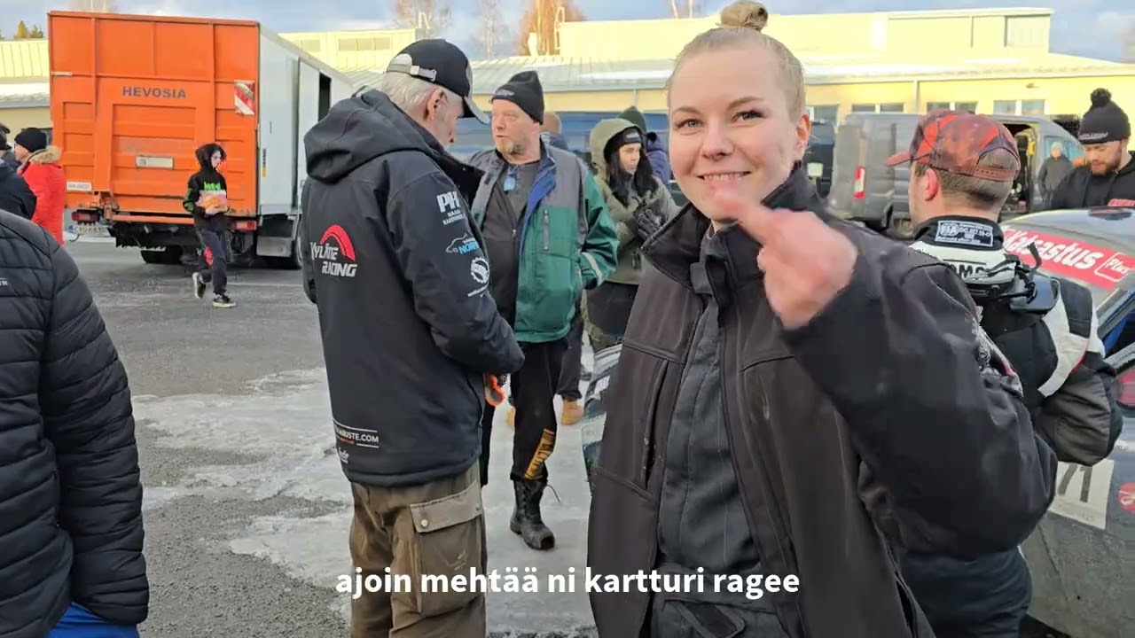 Pre race-race-after race SM Savonlinna ralli